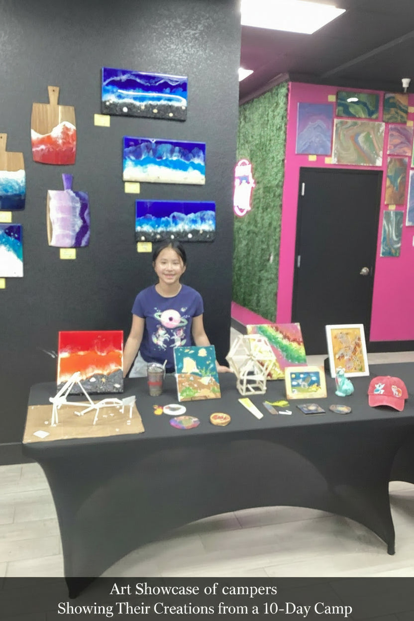 Signature 10-Day STEM-Based RESIN ART Summer Camp