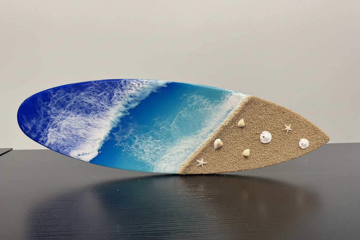 Resin Surfboard Workshop – Father's Day Art Experience