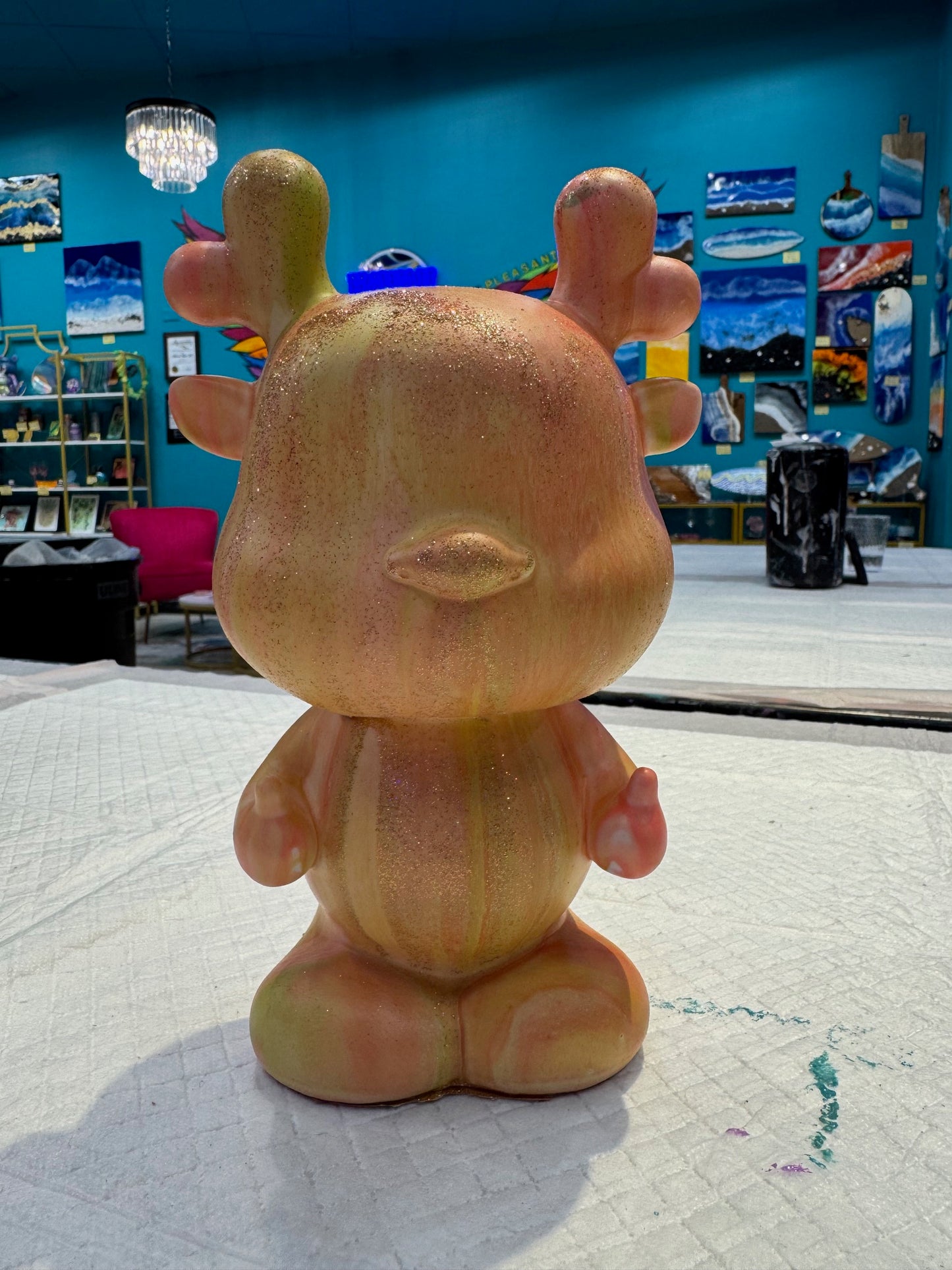 Drip Art Characters and Piggy Banks