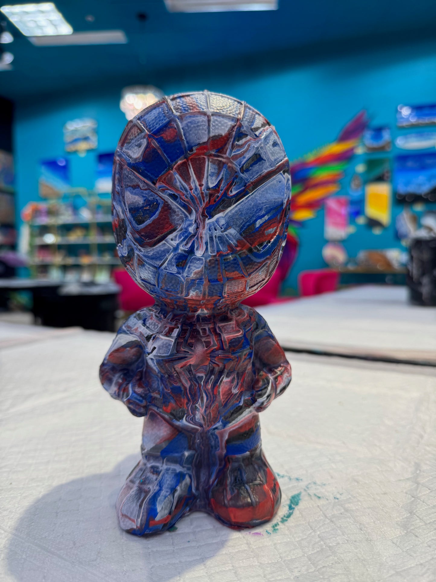 Drip Art Characters and Piggy Banks